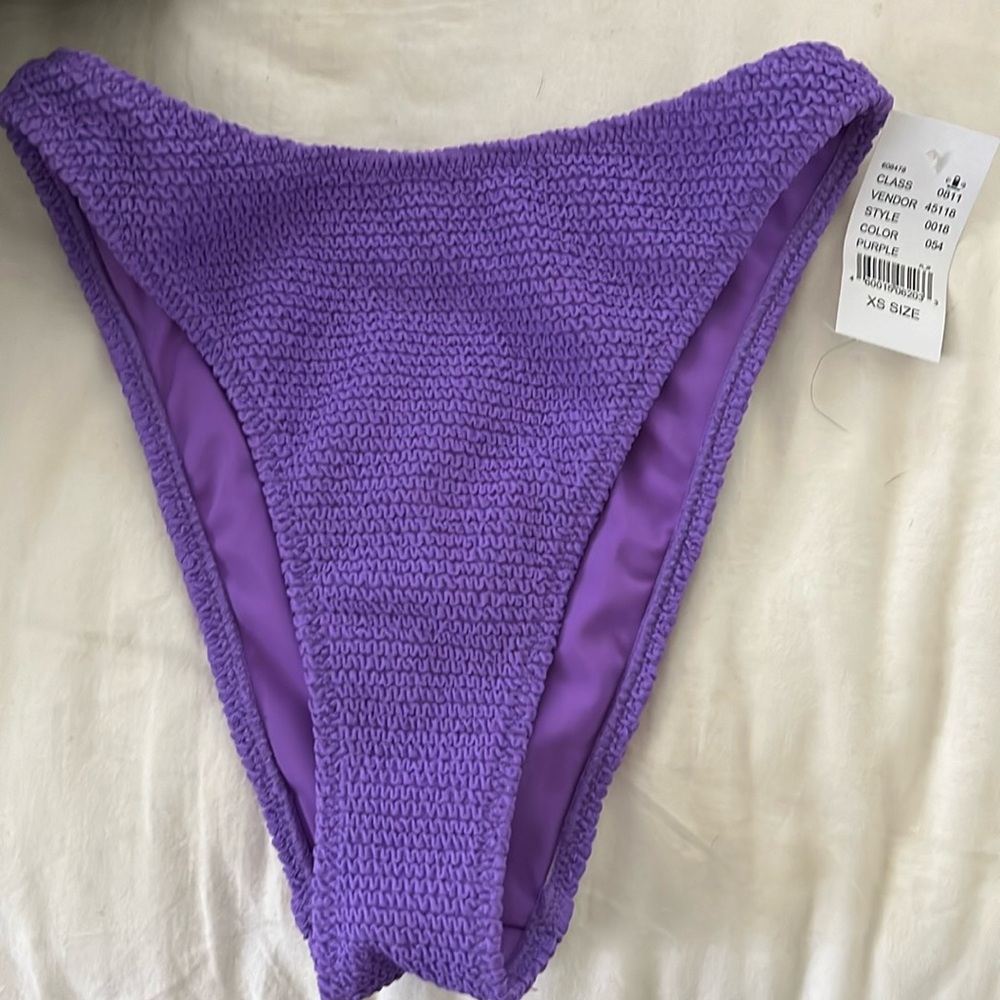 PacSun Purple Bikini Bottoms